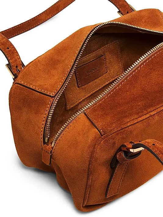 Versace os11x0326 Size: OS / Suede Shoulder Bag in Brown Size ONE SIZE - 4 Thumbnail