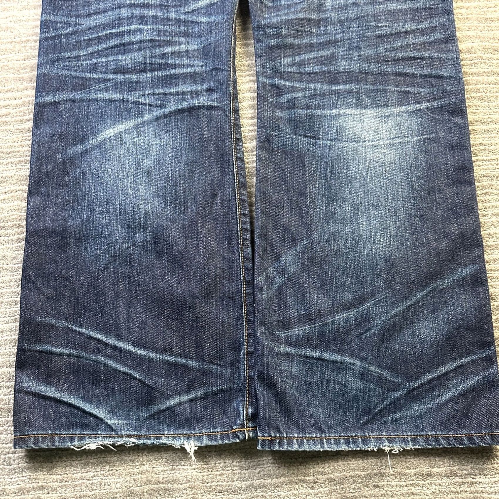 Gap VINTAGE Gap Jeans Mens 38x30 Bootcut Cowboy Blue Denim Faded Y2K 90s Cowboy Size US 38 / EU 54 - 6 Thumbnail