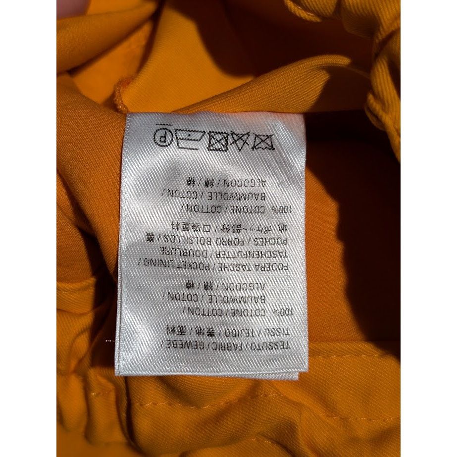 Balenciaga o1rshd1 Oversize Shorts in Orange Size US 30 / EU 46 - 19 Thumbnail