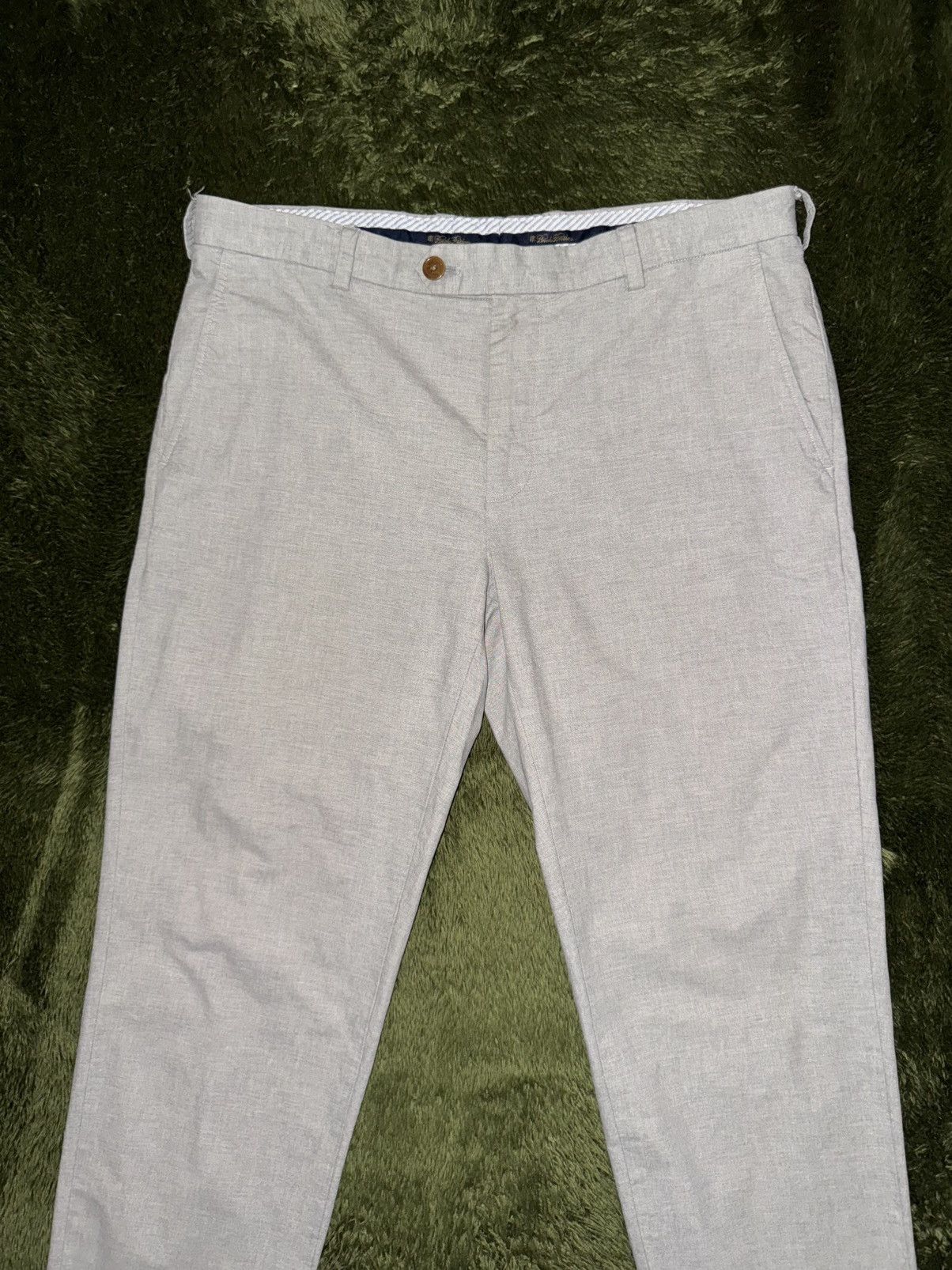 Brooks Brothers [W36] Brooks Brothers USA Washed Cotton Trousers Gray Size US 36 / EU 52 - 5 Thumbnail