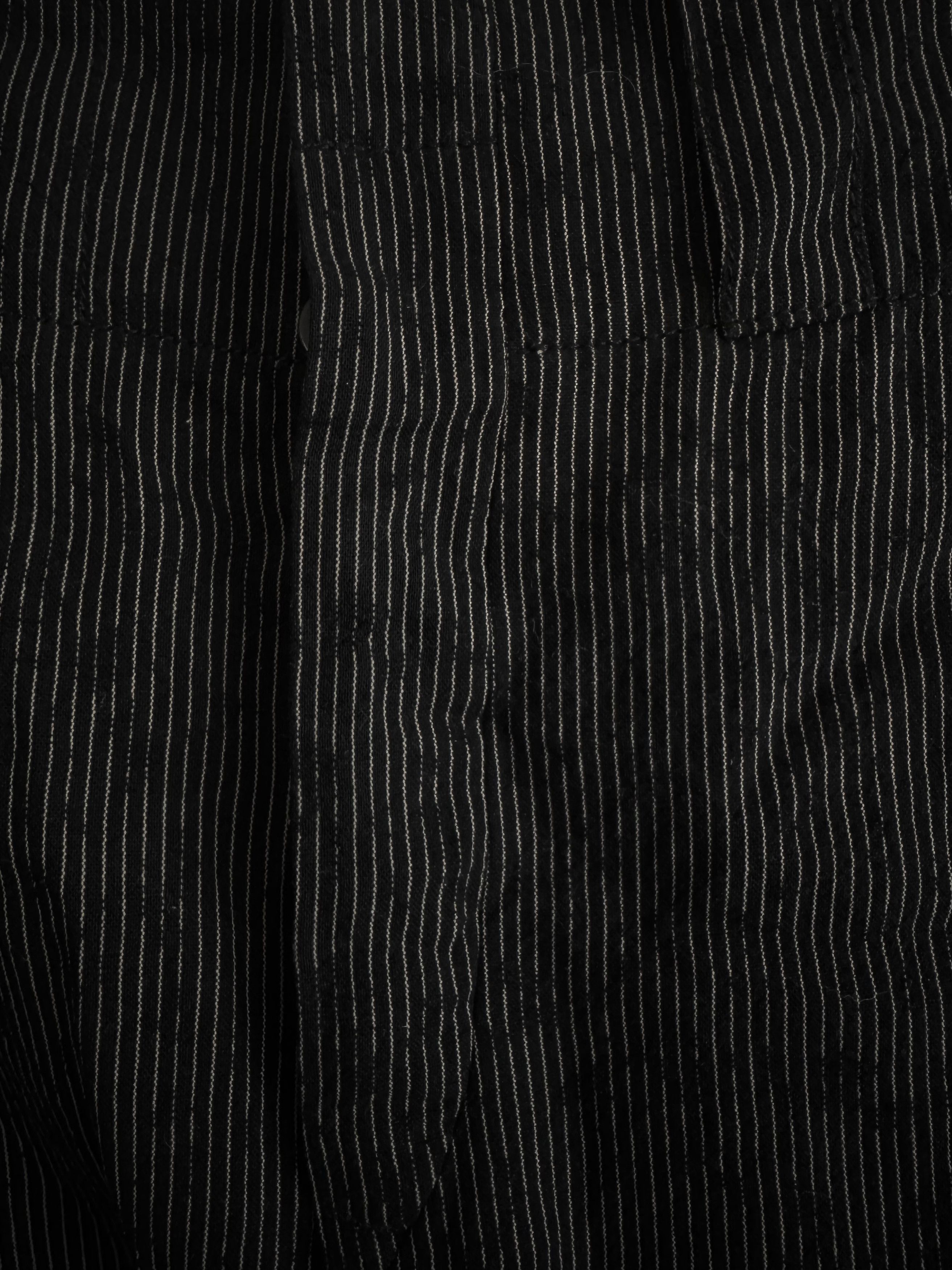 Ann Demeulemeester Linen-Cotton Pinstripe Trousers Size US 30 / EU 46 - 3 Thumbnail