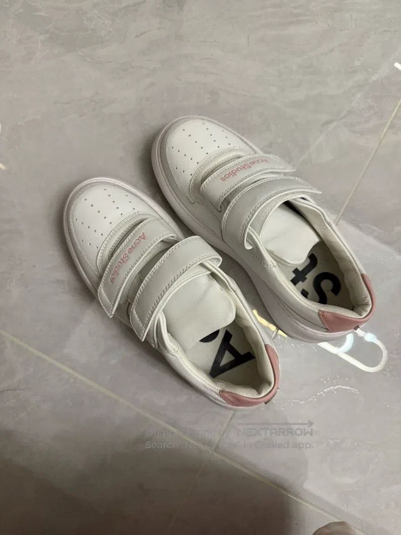 Acne Studios Acne Studios White sports shoes Size US 5.5 / IT 35.5 - 1 Thumbnail