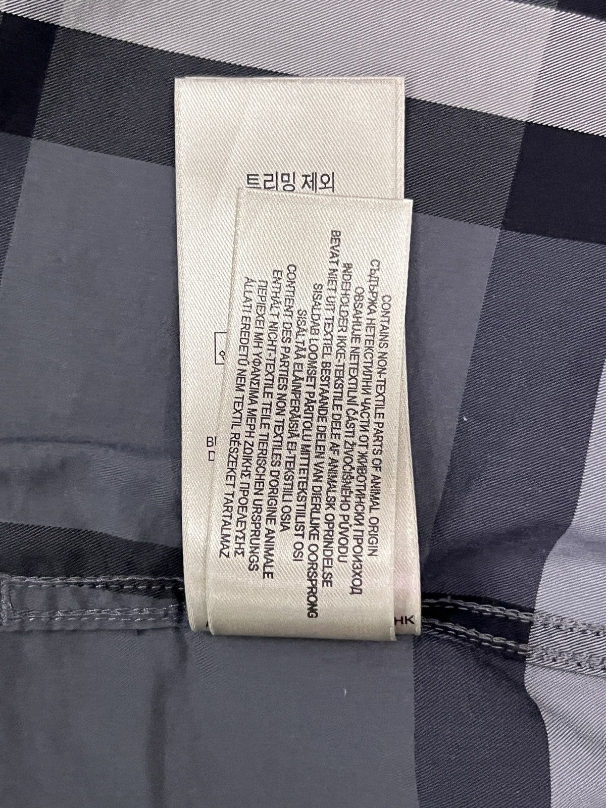 Burberry Burberry Check Pattern Shirt Size US XL / EU 56 / 4 - 21 Thumbnail