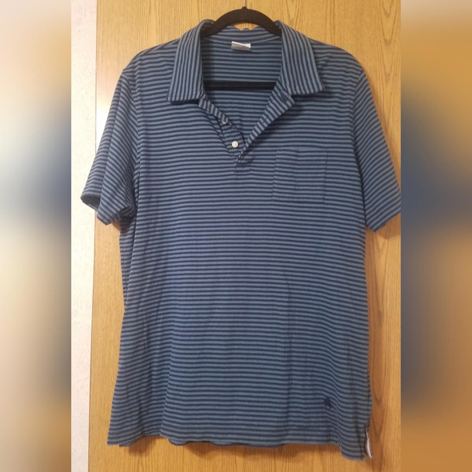 Brooks Brothers Brooks Brothers Navy/Green Striped Polo Shirt XL Size US XL / EU 56 / 4 - 1 Thumbnail