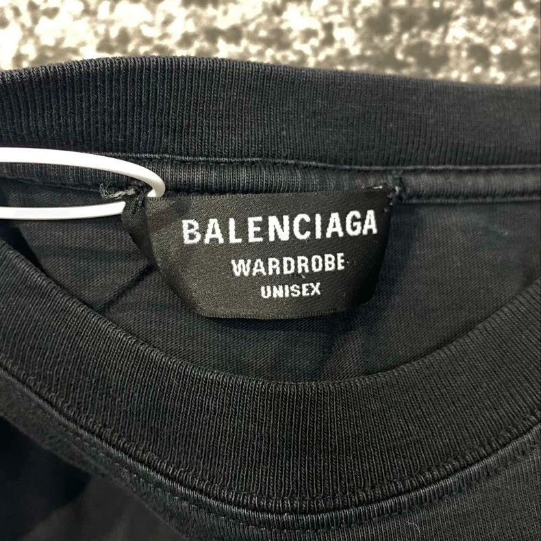 Balenciaga Balenciaga Double b embroidered LOGO short sleeves Size US S / EU 44-46 / 1 - 4 Thumbnail