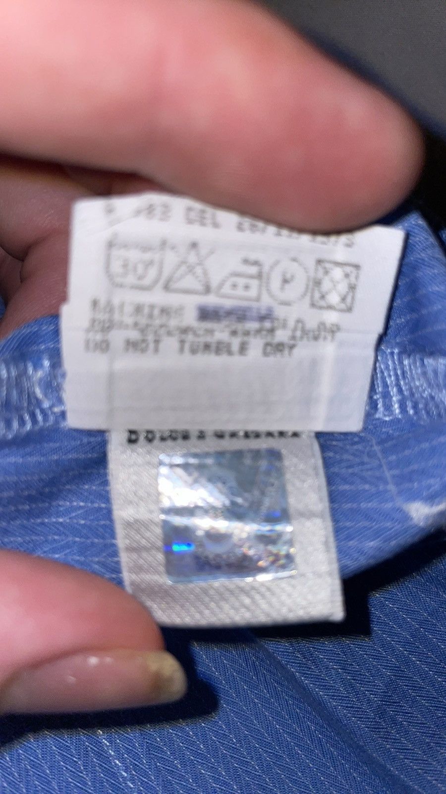 Dolce & Gabbana Vintage Dolce & Gabbana Blue Button Down Size M 34 | 38 Size US M / EU 48-50 / 2 - 8 Thumbnail