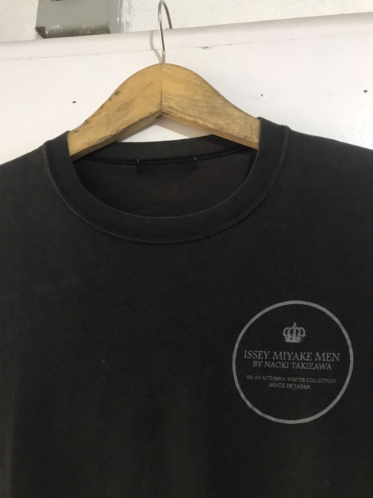 Issey Miyake × Japanese Brand × Vintage Vintage Worn Issey Miyake Tshirt Size US M / EU 48-50 / 2 - 2 Thumbnail