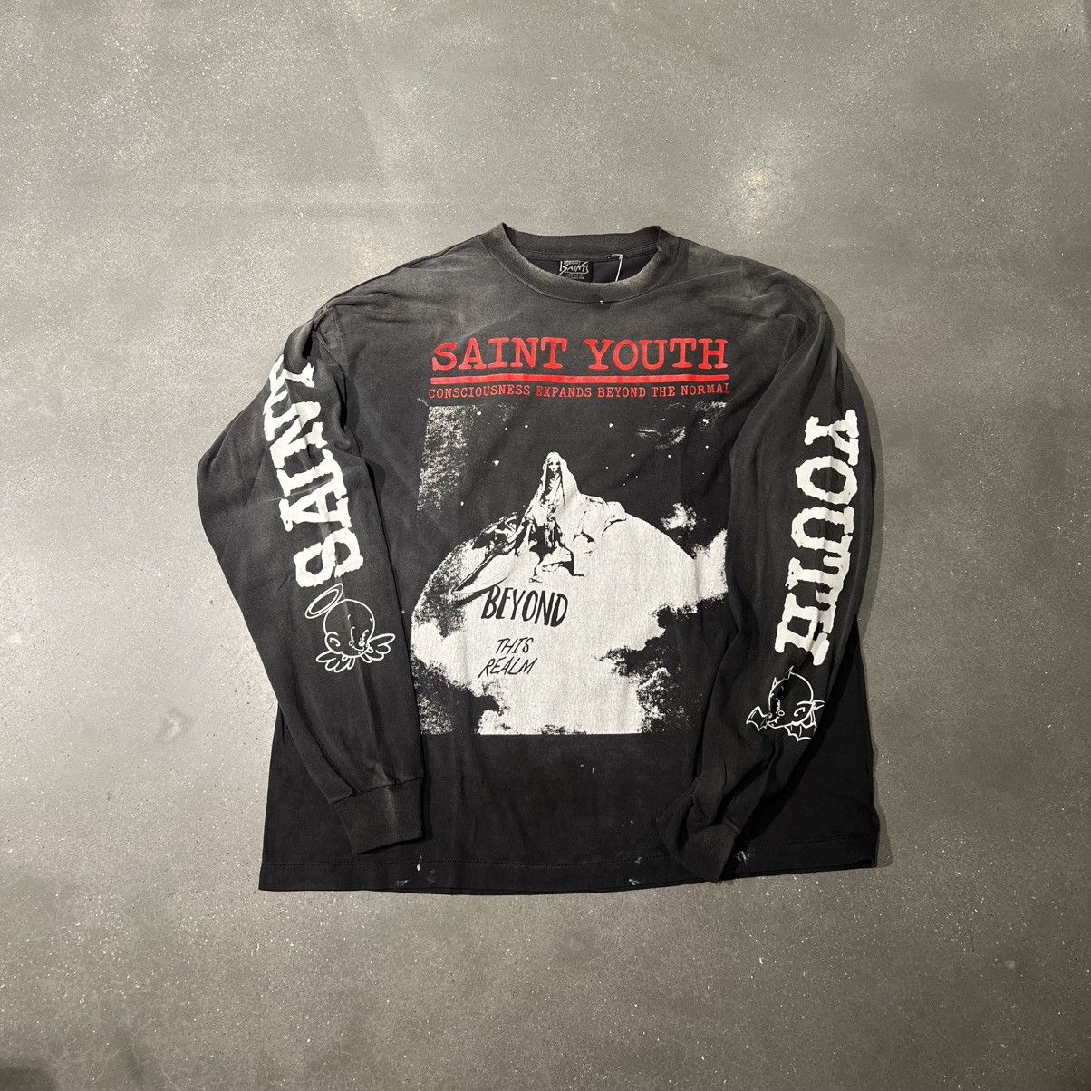 Saint Michael Burn of Earth L/S Tee | Grailed
