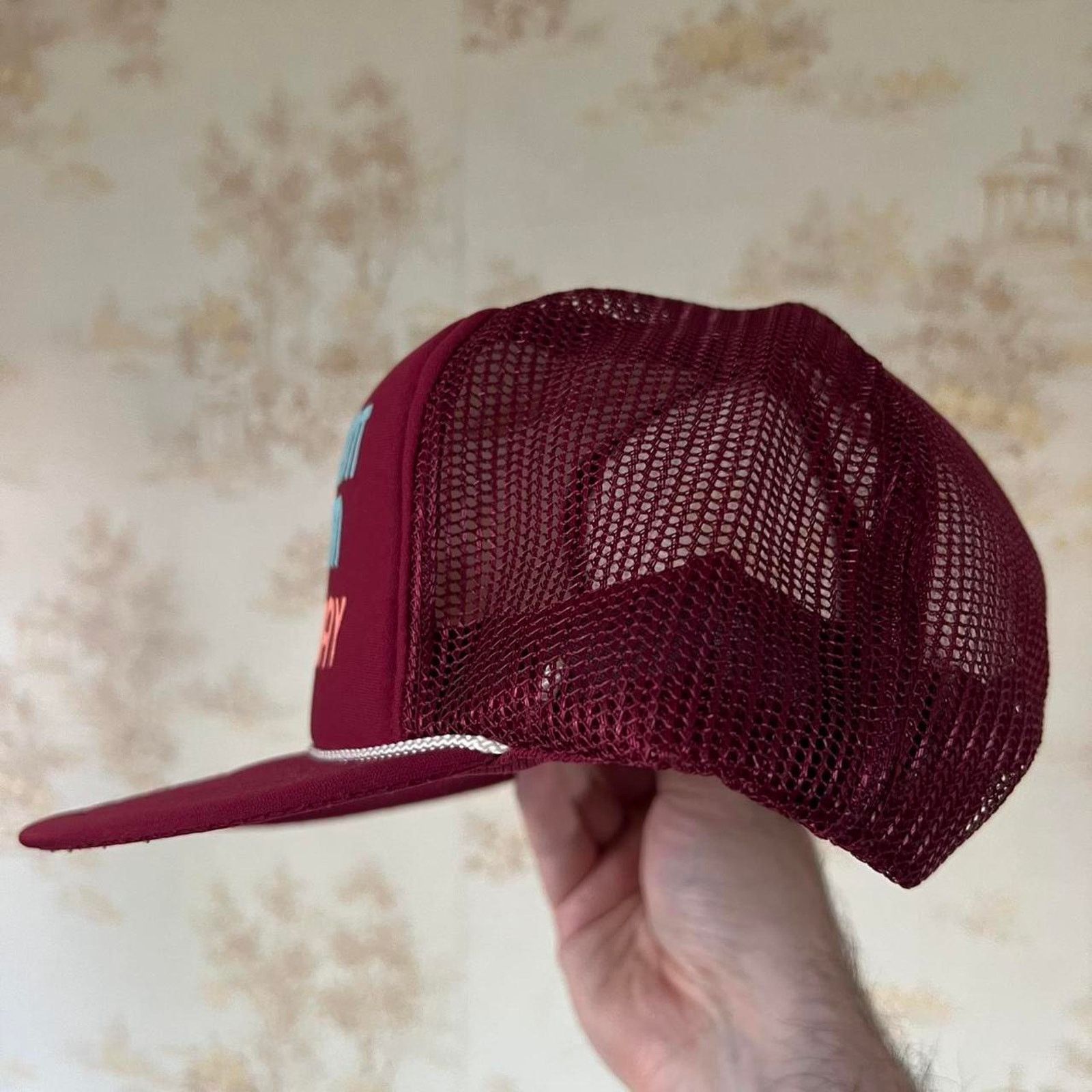 Vintage Vintage 80s Novelty Humor Trucker Hat | Mesh Snapback | OSFA Size ONE SIZE - 3 Thumbnail