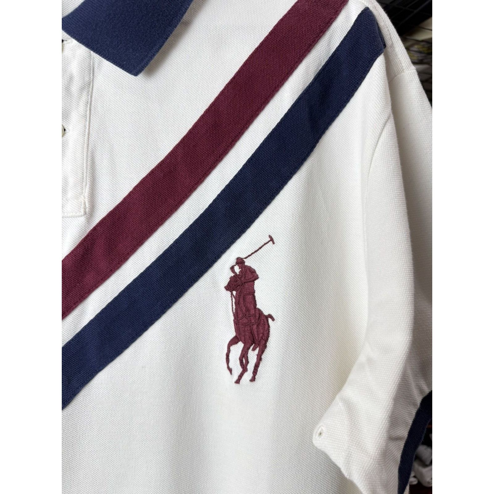 Polo Ralph Lauren Vintage Polo Ralph Lauren Polo Shirt Tee Size US XXL / EU 58 / 5 - 3 Thumbnail