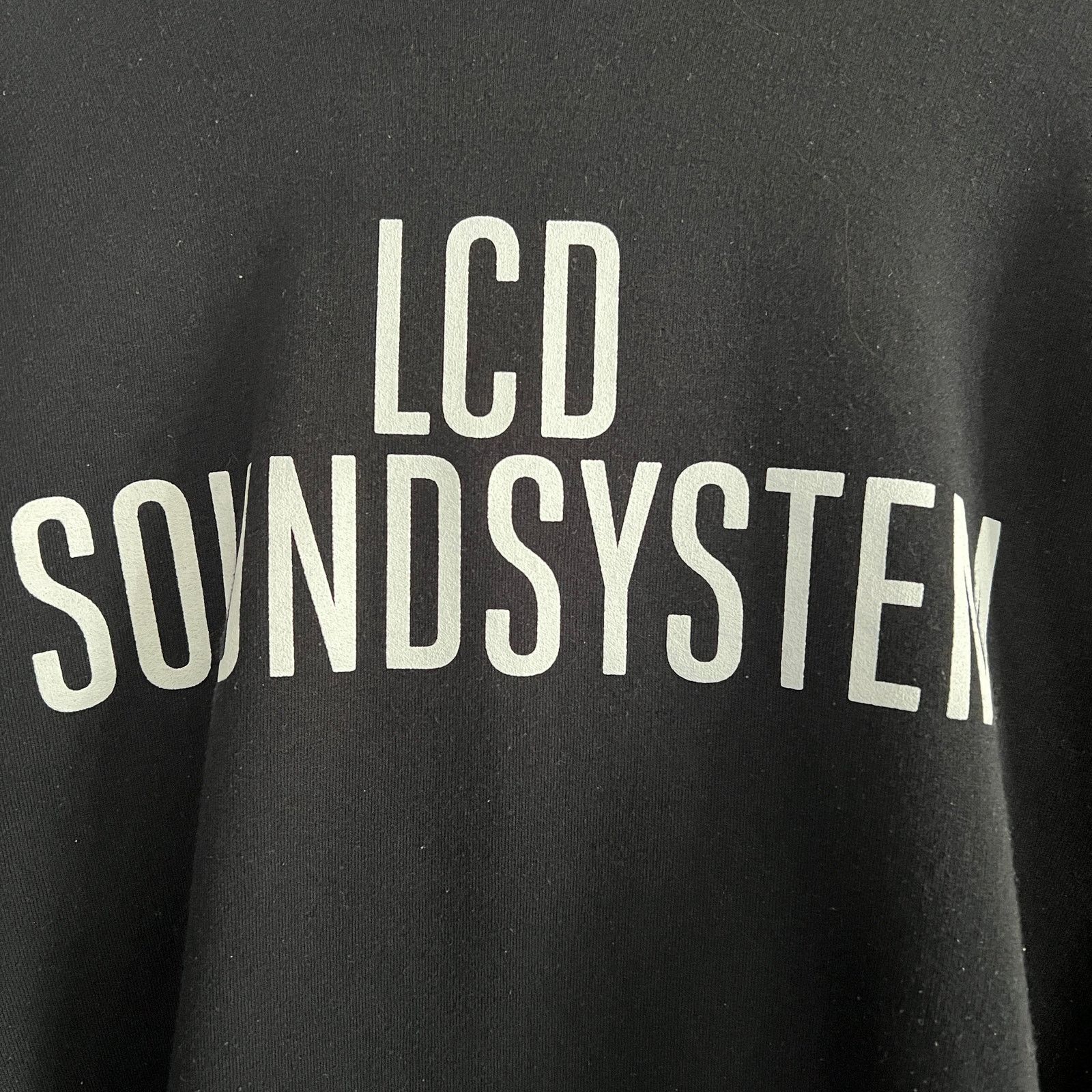 Jerzees LCD Soundsystem DFA 2018 Black Hoodie Sweatshirt L 23x27 Size US L / EU 52-54 / 3 - 2 Thumbnail