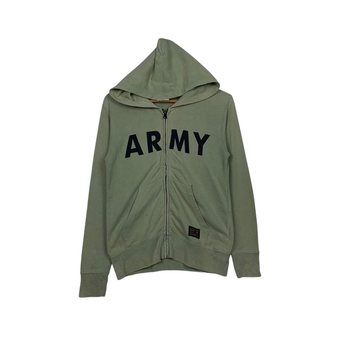 Alpha Industries ALPHA INDUSTRIES ARMY Big Logo Kid Hoodies #1716-C76 Size US M / EU 48-50 / 2 - 1 Thumbnail