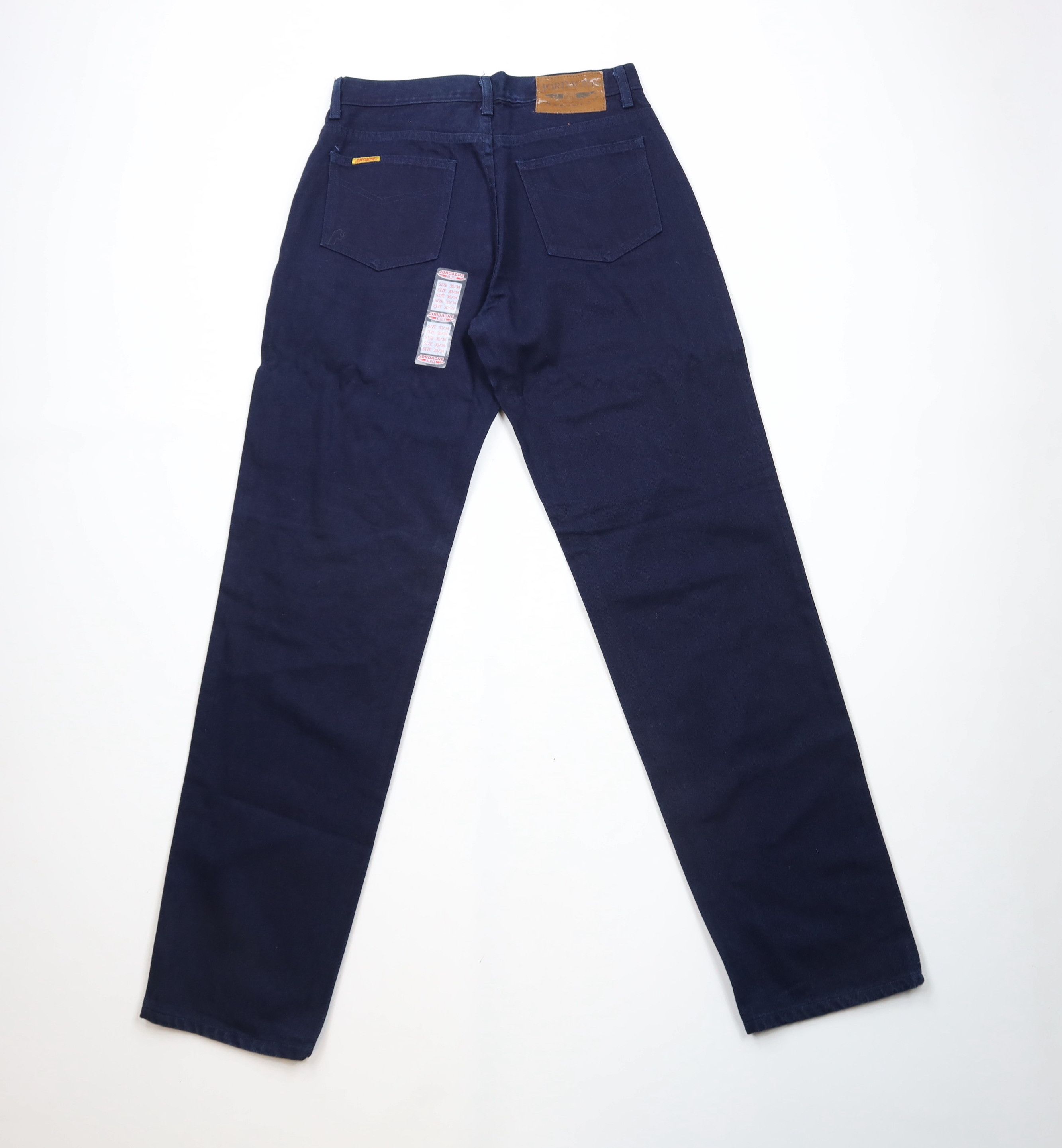 Vintage Deadstock Vintage 90s Streetwear Leg Denim Jeans Blue Size US 30 / EU 46 - 8 Thumbnail
