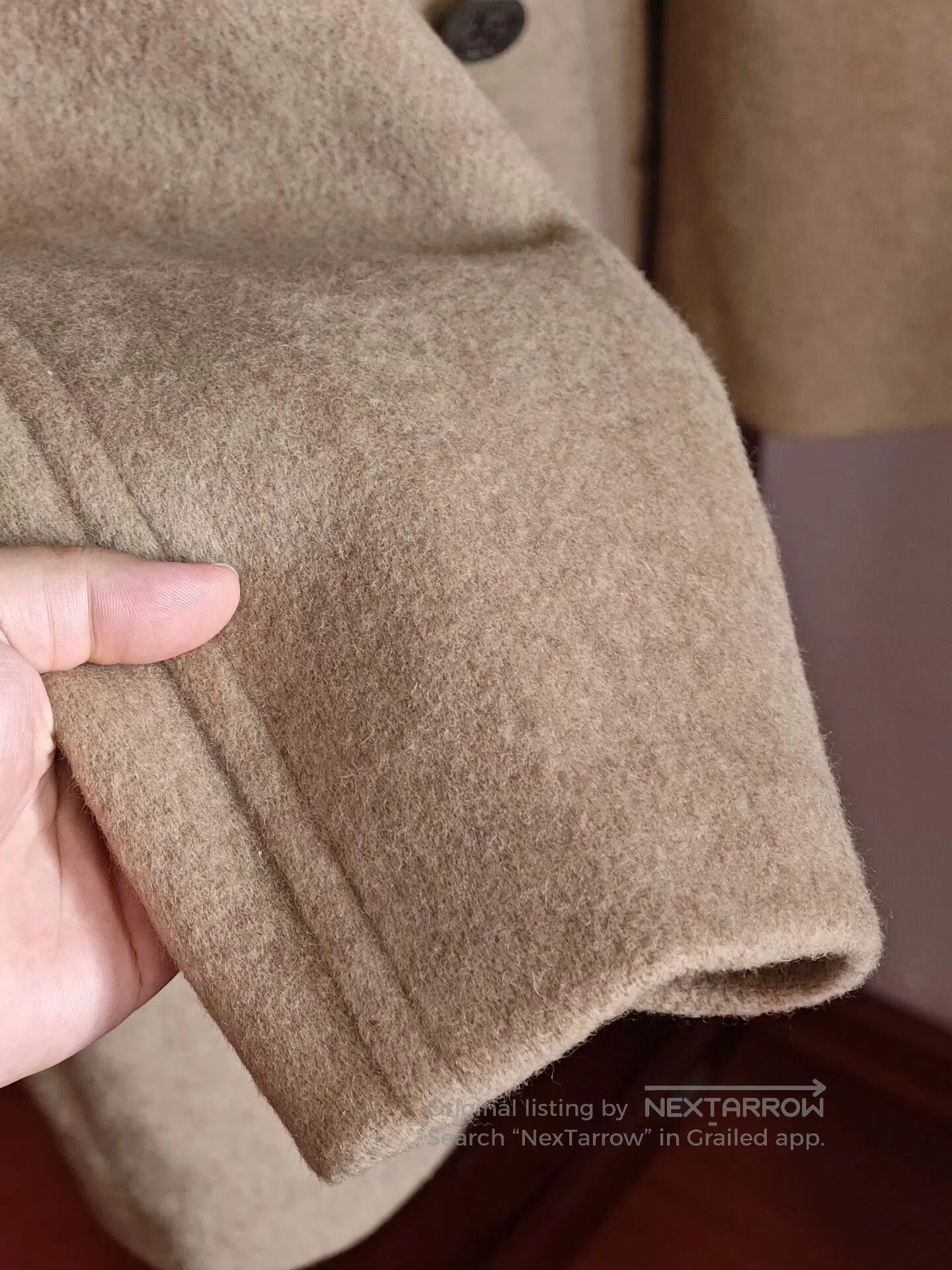 McGregor McGregor Wool Peacoat in Beige. Size US L / EU 52-54 / 3 - 4 Thumbnail