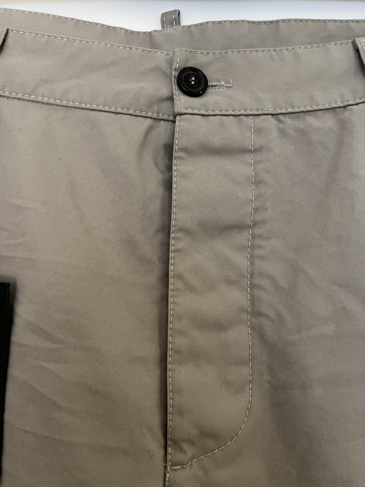 Dsquared2 DSQUARED2 Cargo Pants Beige Cotton 56 Italy Size US 44 / EU 60 - 6 Thumbnail