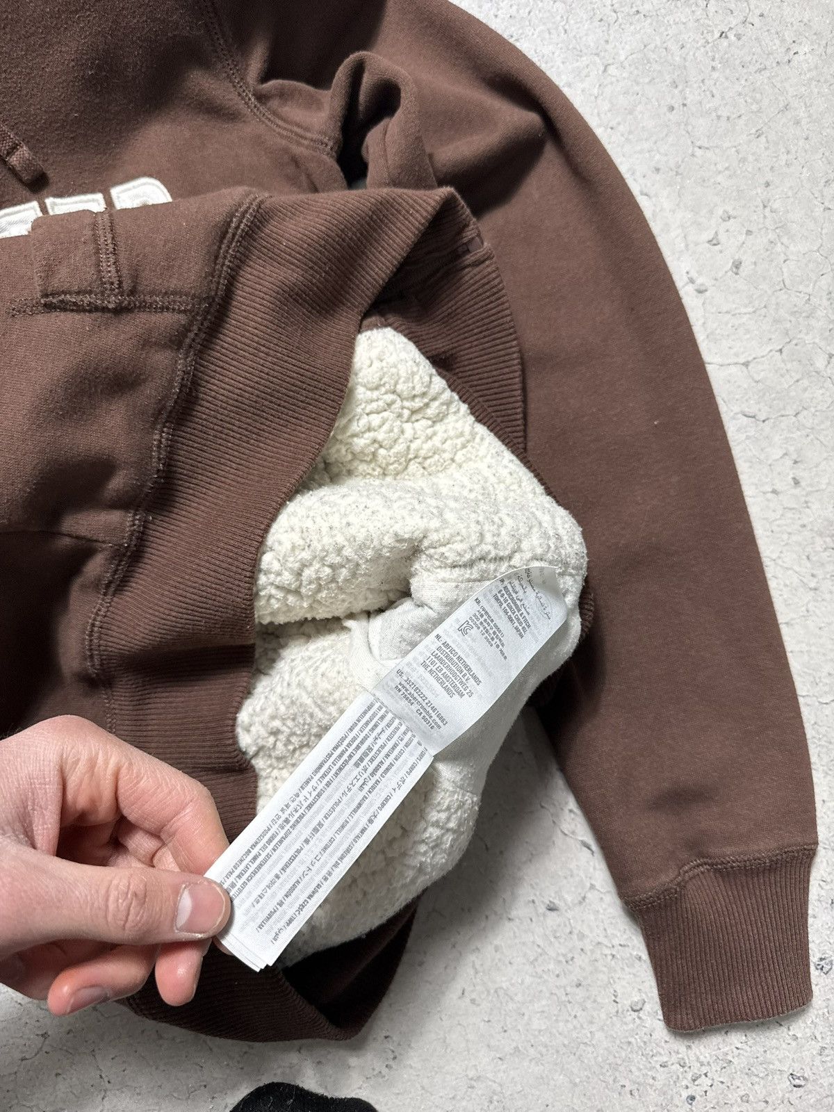 Hollister Hollister Fur Y2K Full Zip Hoodie Brown Big Logo Size S Size US S / EU 44-46 / 1 - 10 Thumbnail