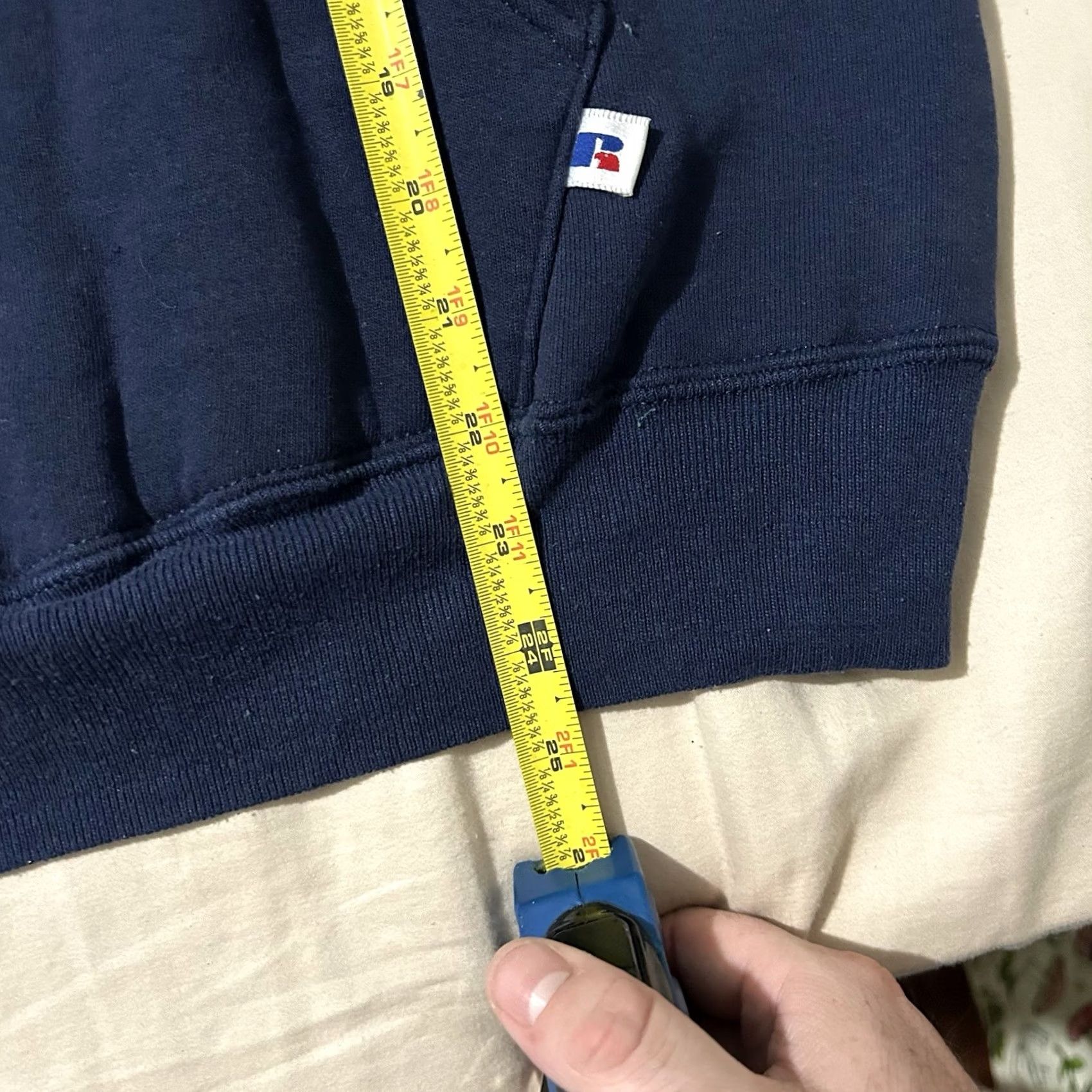 Russell Athletic VINTAGE Russell Athletic Auburn Tigers College Hoodie L Mens Blue 90s Pullover Hoodie Size US L / EU 52-54 / 3 - 6 Thumbnail