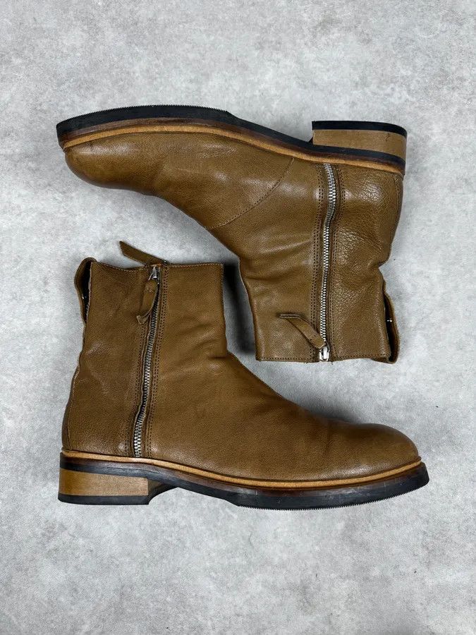 Our Legacy Our Legacy Daimyo Camel Leather Boots Size US 9 / EU 42 - 3 Thumbnail