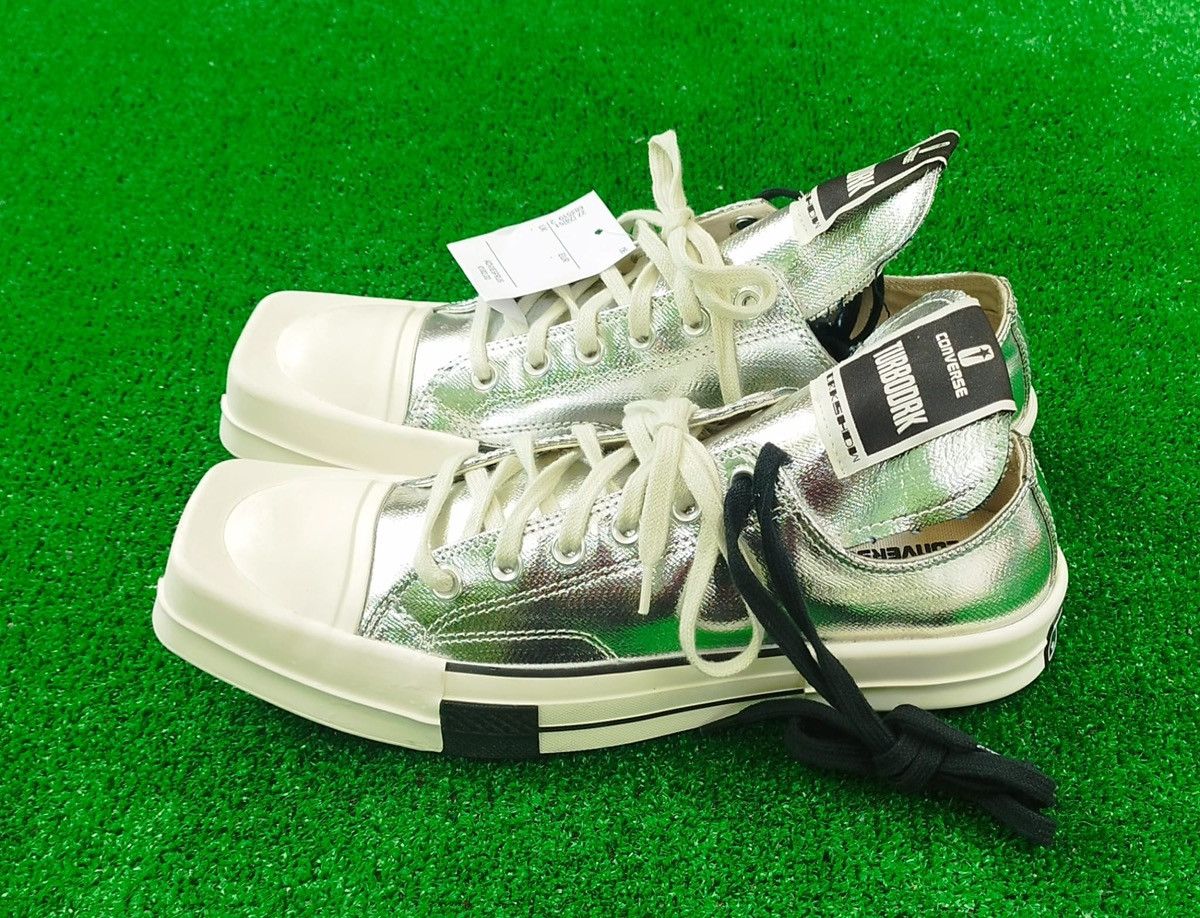 Rick Owens Drkshdw New Converse x Rick Owens Unisex. Size US 9.5 / EU 42-43 - 3 Thumbnail