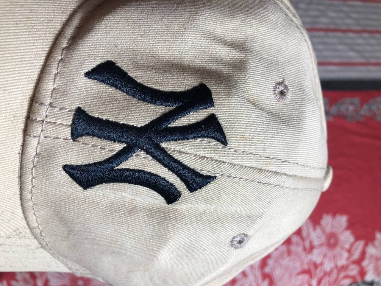New York Yankees × Vintage Vintage Fur Faux Fuzzy Y2k Ushanka Hat Size ONE SIZE - 2 Thumbnail