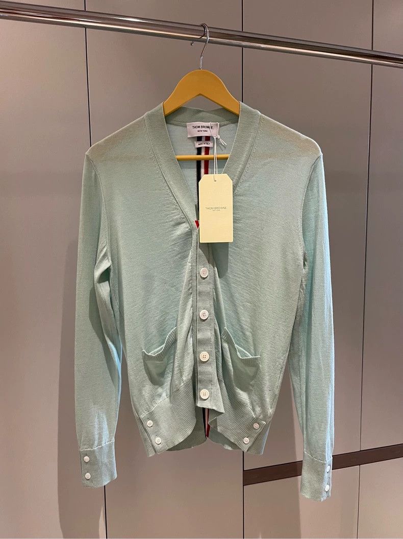 Thom Browne Thom Browne Knitted cardigan Size US XS / EU 42 / 0 - 4 Thumbnail