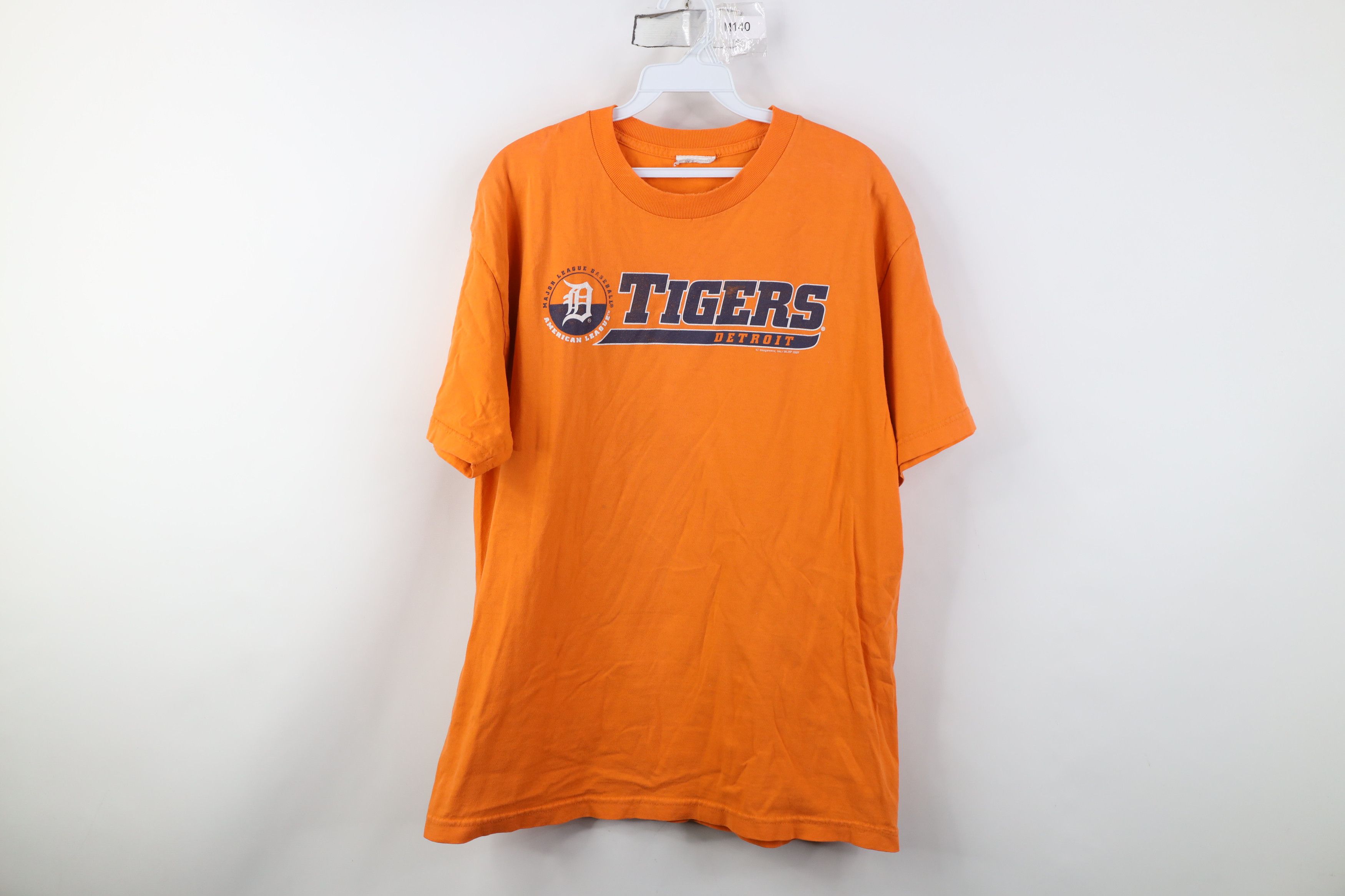 Vintage Vintage Y2K Old English D Detroit Tigers Baseball T-Shirt Size US M / EU 48-50 / 2 - 1 Thumbnail