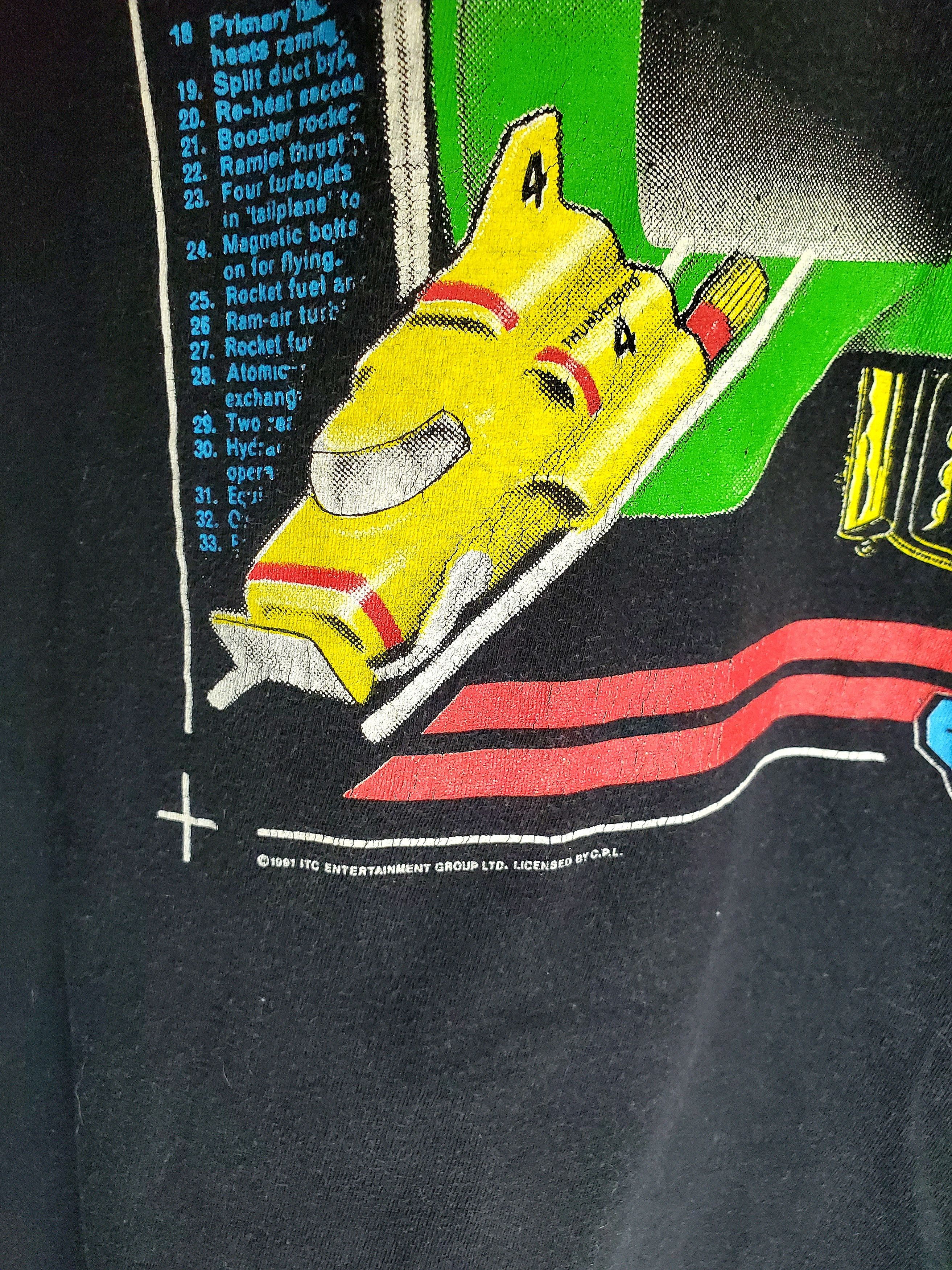Japanese Brand × Vintage Vintage 1991 Thunderbirds Star Trek 2 Virgil Tee size Xl Size US XL / EU 56 / 4 - 3 Thumbnail