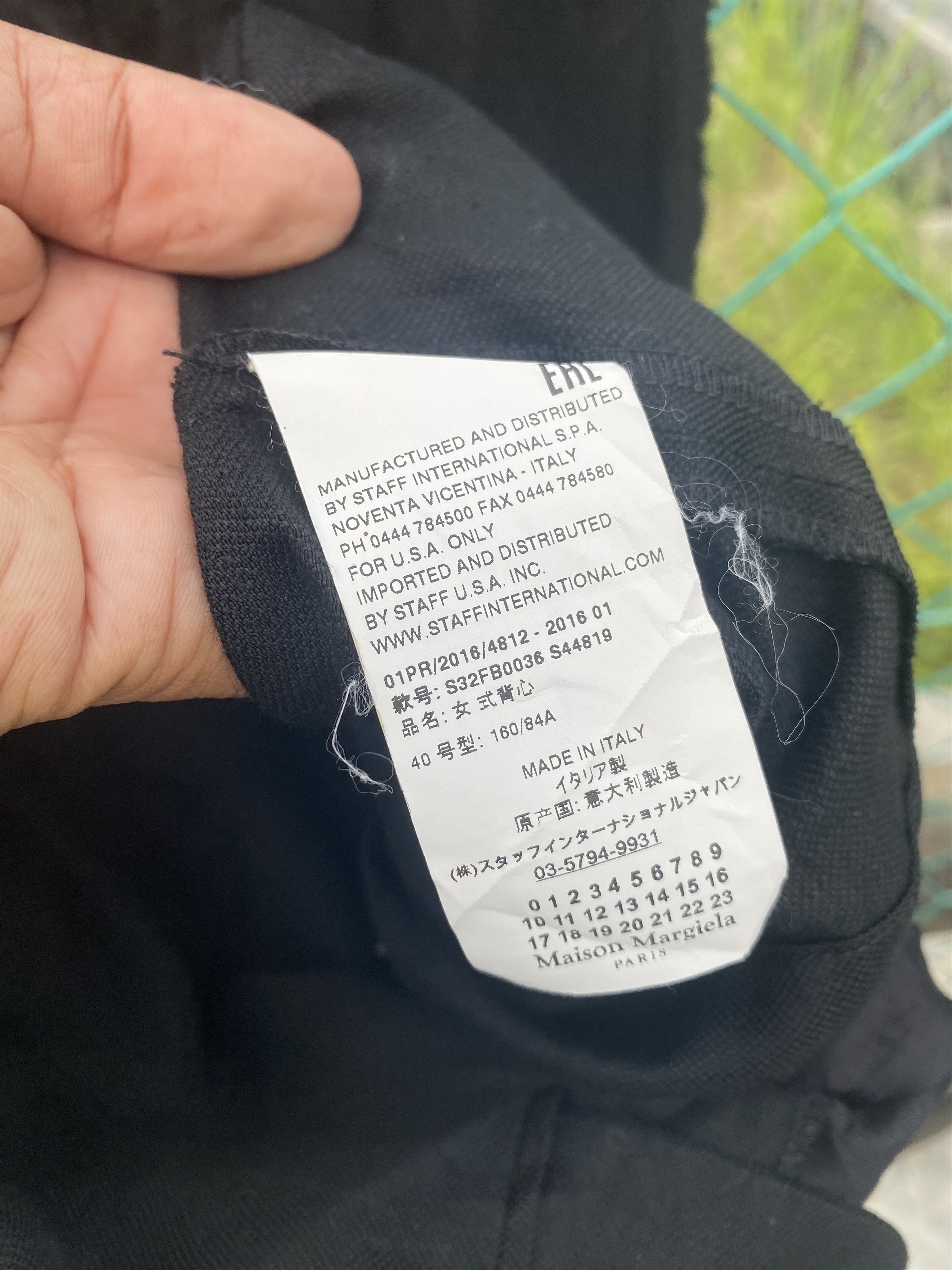 Maison Margiela Maison Margiela linen viscose reconstructed coat Size US M / EU 48-50 / 2 - 8 Thumbnail
