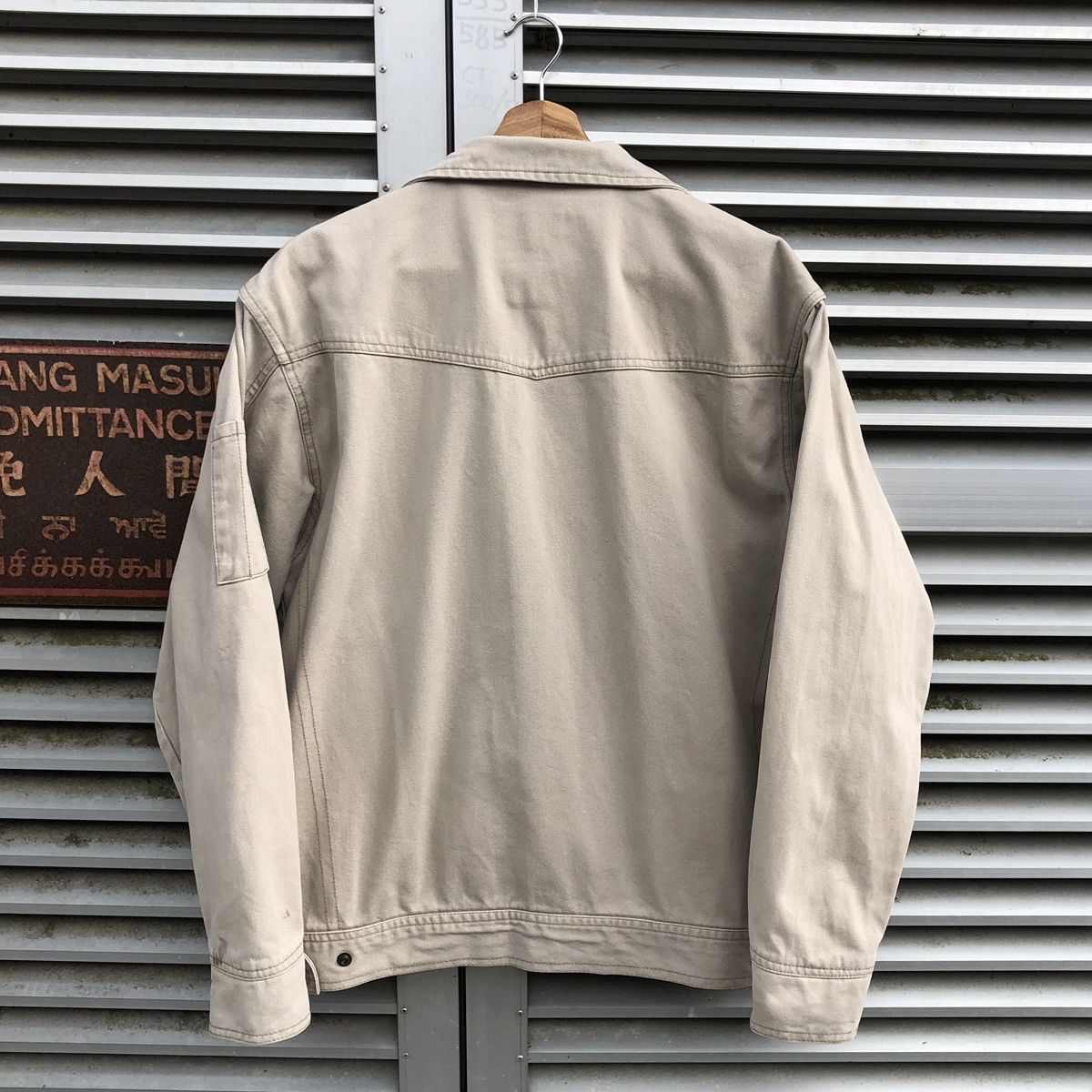 Vintage Vintage Jawin Denim Work Jacket Size US L / EU 52-54 / 3 - 11 Thumbnail
