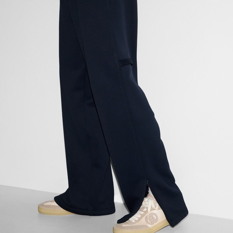 Gucci o1s1wg110226 Wide Leg Nylon Jersey Pants in Navy Size US 38 / EU 54 - 5 Thumbnail