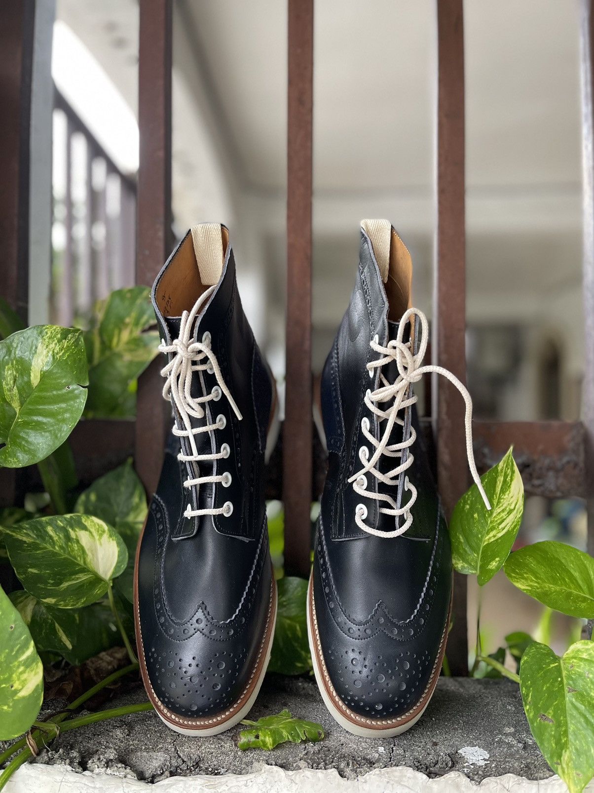 5cm × Tricker's Authentic Rare Trickers x 5cm Leather Boots | Grailed