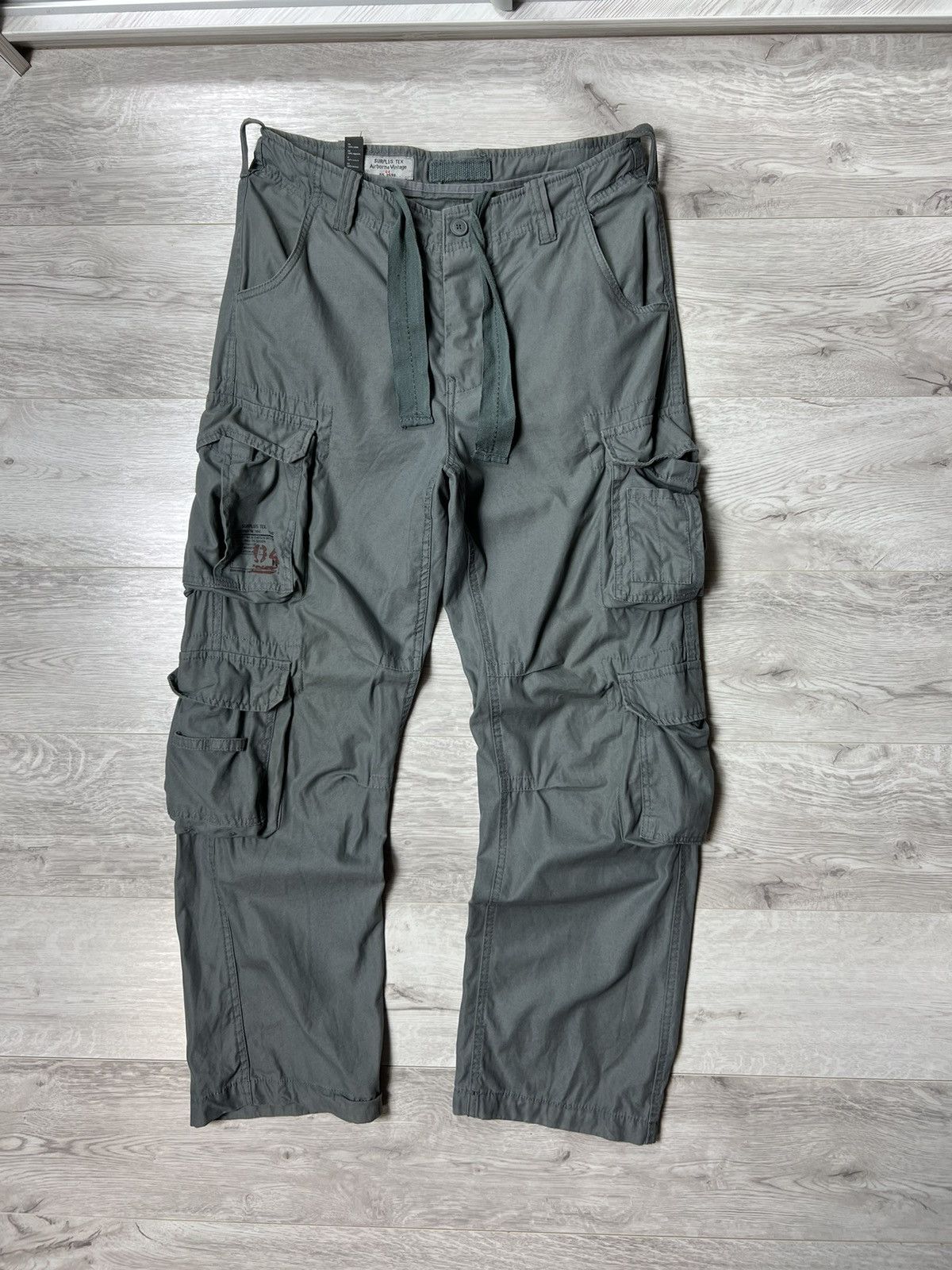 Other Surplus Tex Airborne Vintage Multi Pockets Cargo Pants Size US 32 / EU 48 - 1 Thumbnail