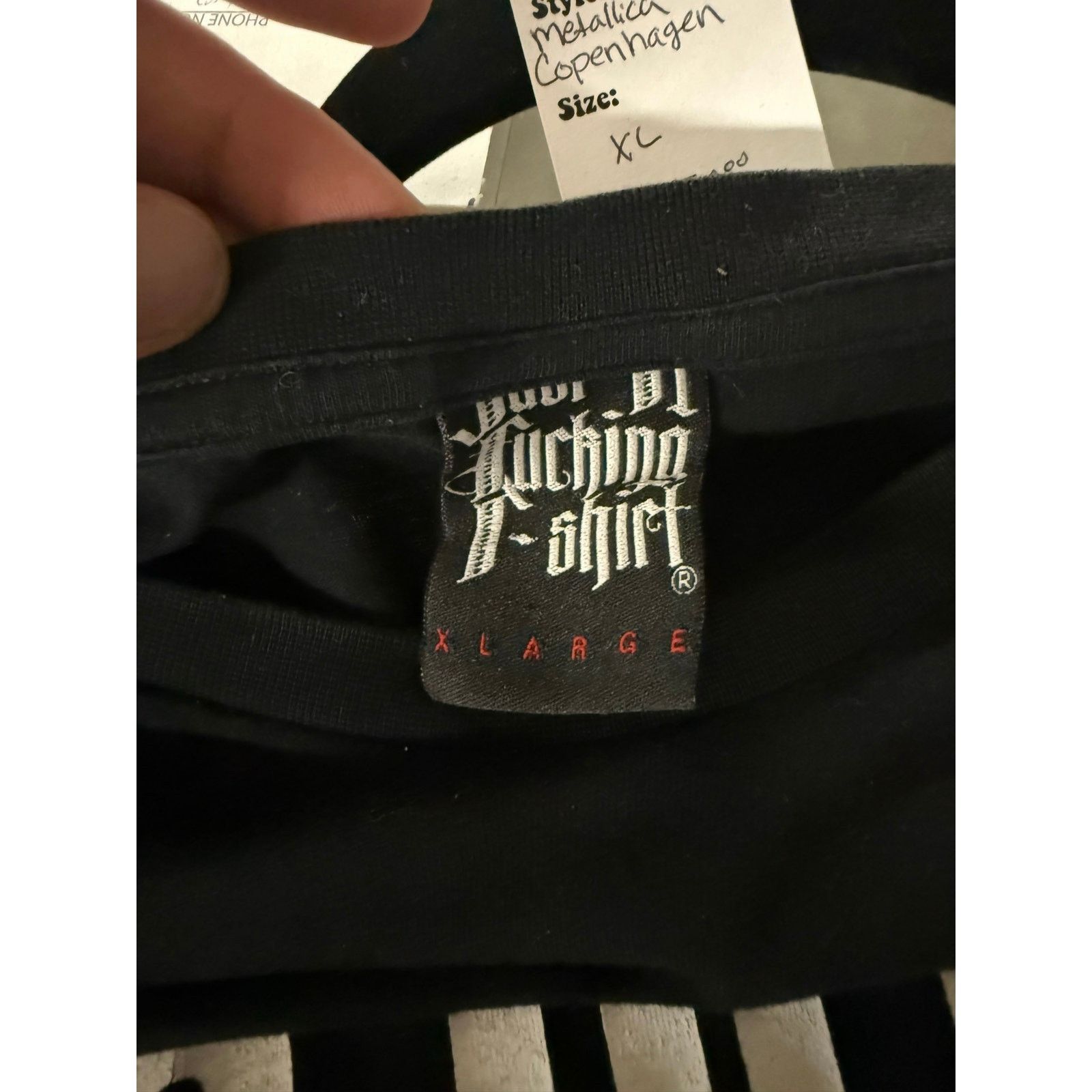 Other (Metallica) Lars Ulrich Copenhagen rock you Size US XL / EU 56 / 4 - 3 Thumbnail