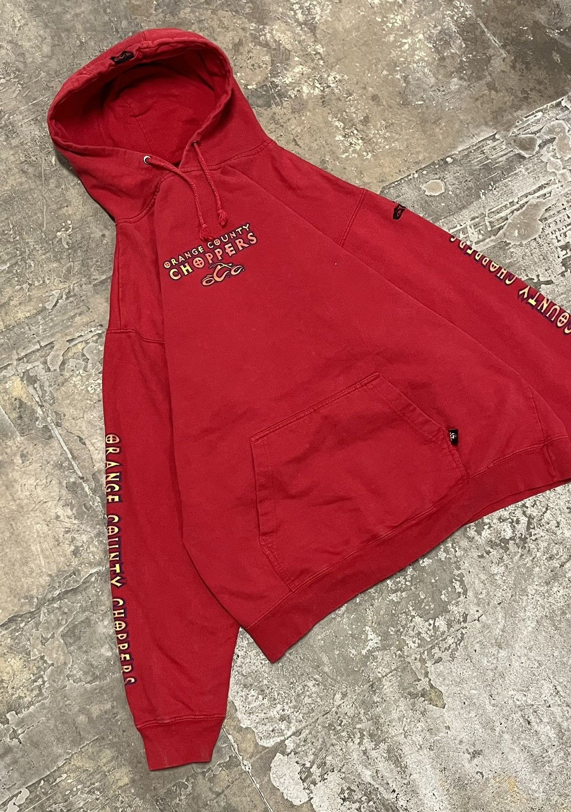 Crazy rare y2k Orange County choppers biker skater hoodie