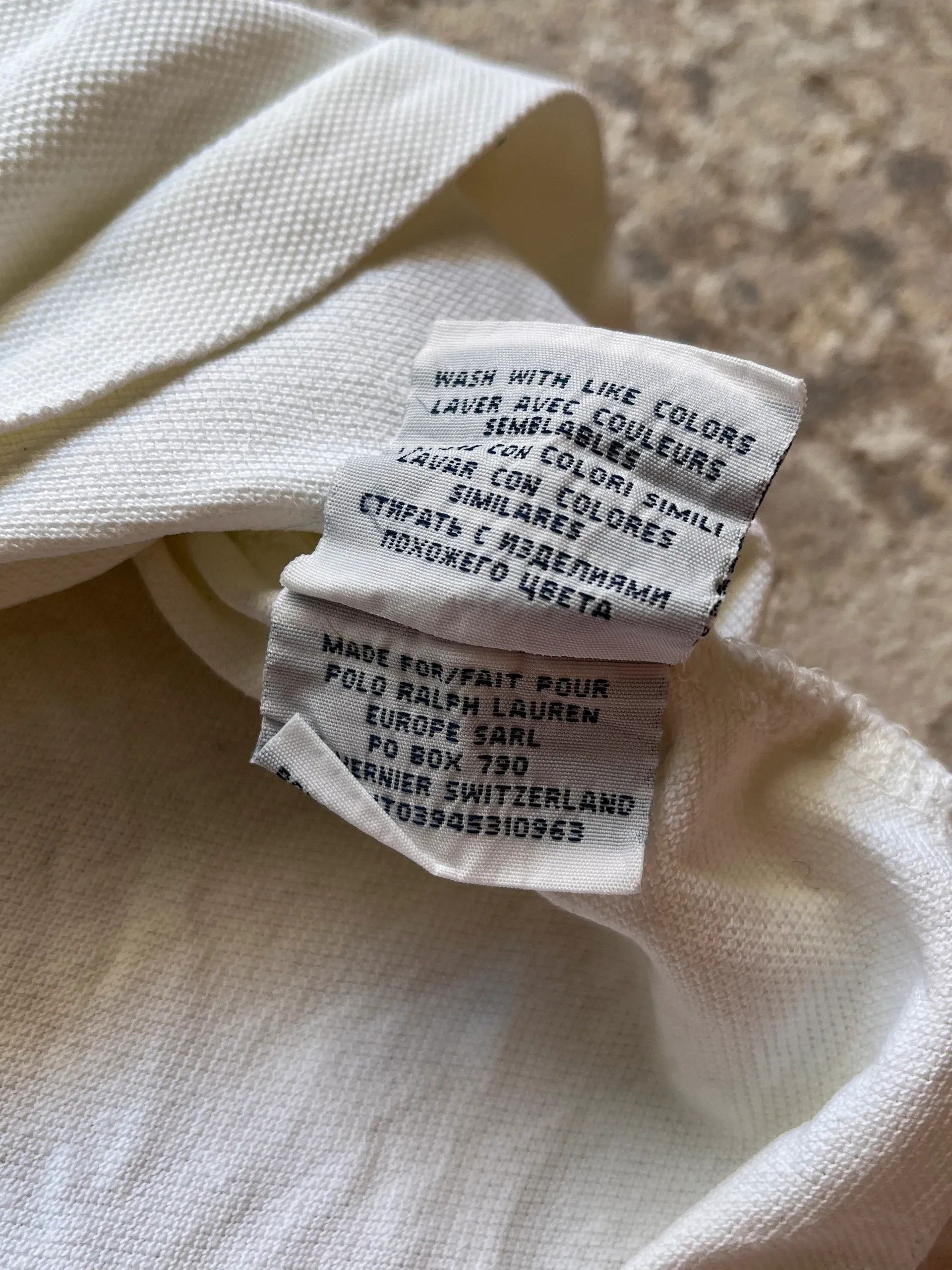 Polo Ralph Lauren Polo Ralph Lauren Small Pony Polo Pocket Shirt White Sz L Size US L / EU 52-54 / 3 - 8 Thumbnail