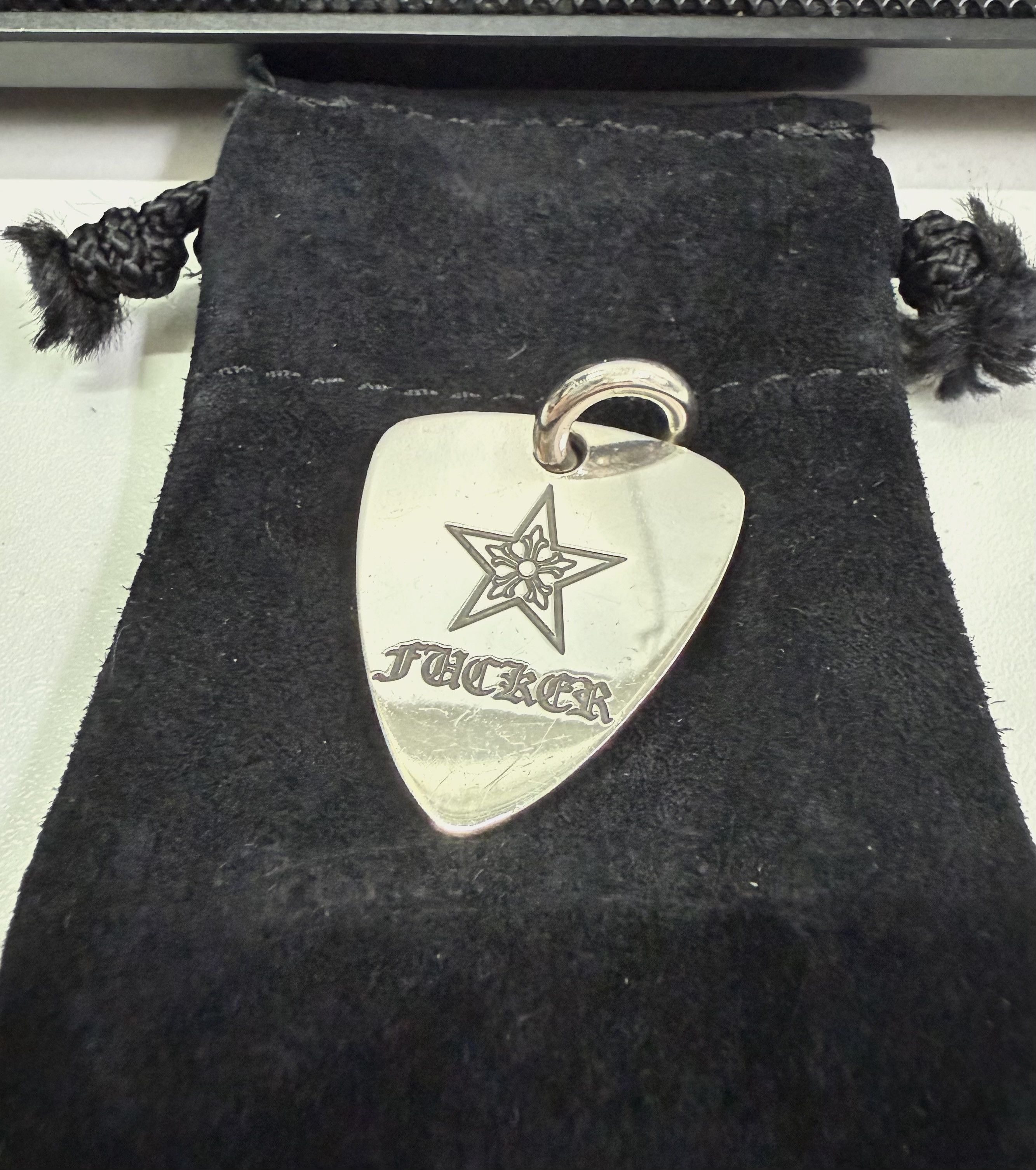 Chrome Hearts Chrome hearts Fucker guitar pick Size ONE SIZE - 4 Thumbnail