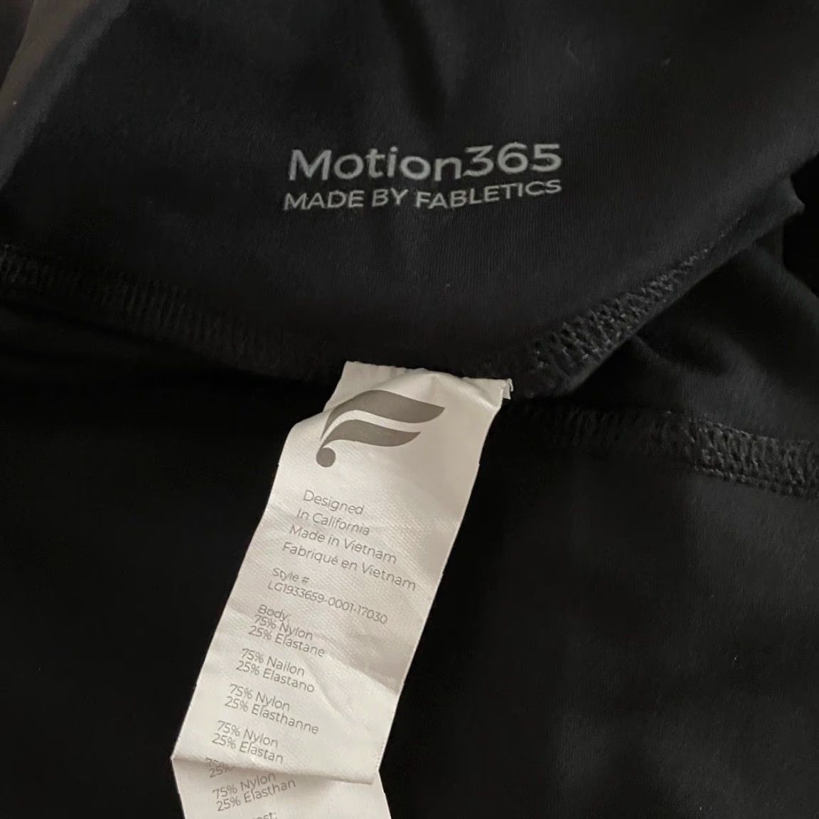 Fabletics Fabletics Leggings Womens Pants Black Motion365 Sheer High Waisted Stretch Small Ankle Skinny Pull On Pockets Size 28" / US 6 / IT 42 - 4 Thumbnail