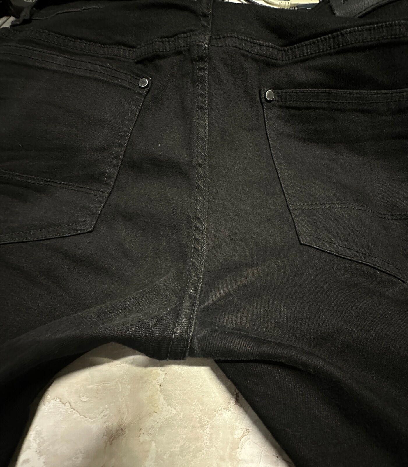 Designer Steve’s Jeans Denim Black Jeans Men size 32 x 30 Size US 32 / EU 48 - 8 Thumbnail