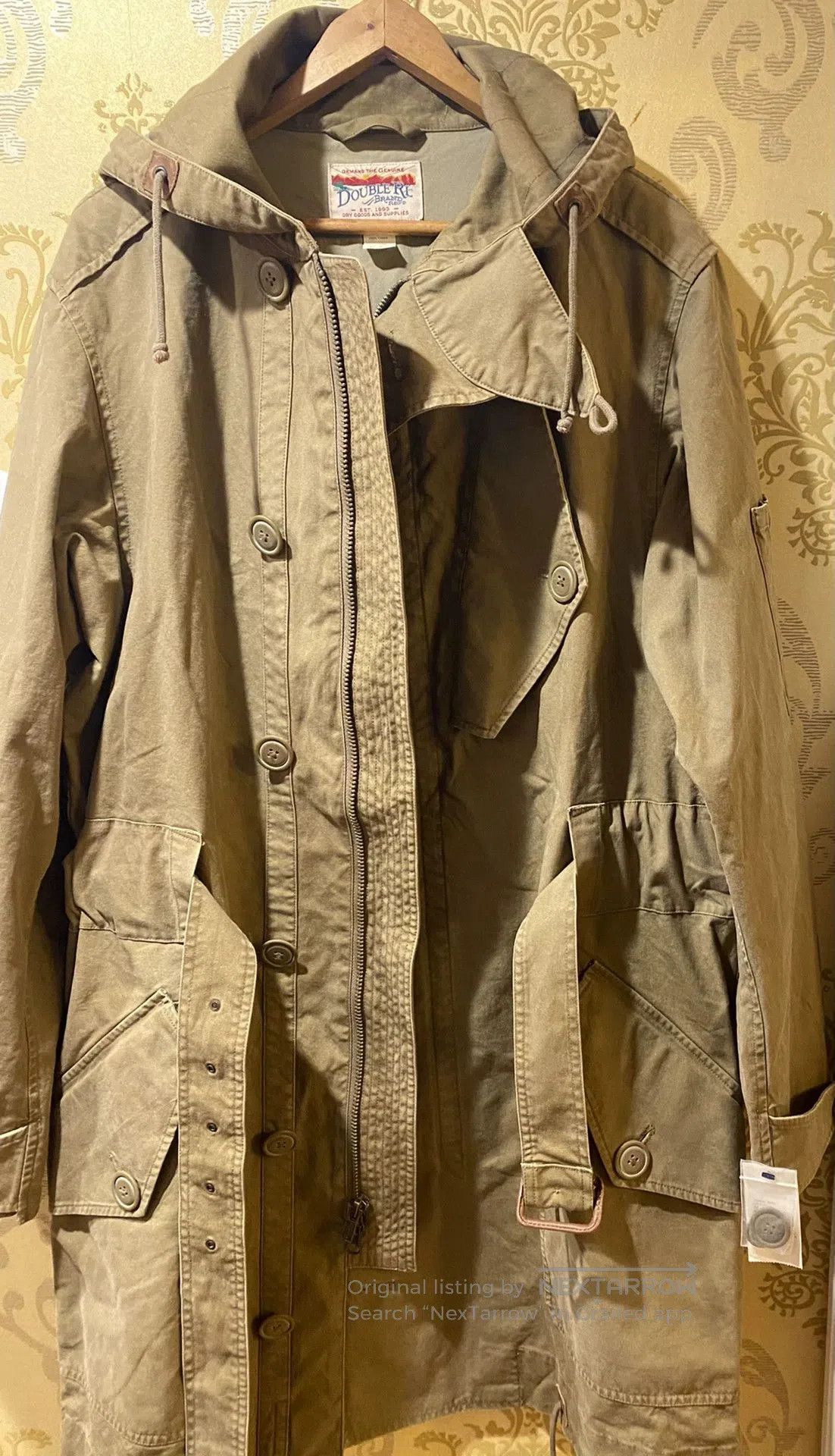 RRL Ralph Lauren Vintage Double RL Military Parka Jacket. Size US M / EU 48-50 / 2 - 3 Thumbnail