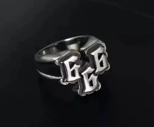 Ring Of Fire Number 666 Ring Size ONE SIZE - 2 Thumbnail