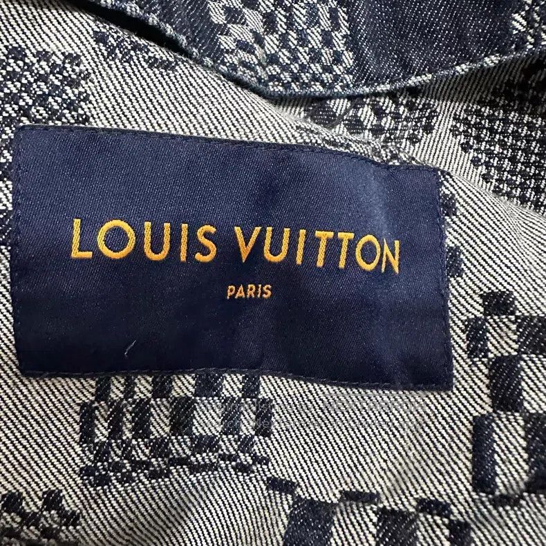 Louis Vuitton Louis Vuitton Checkerboard denim jacket Size US M / EU 48-50 / 2 - 5 Thumbnail