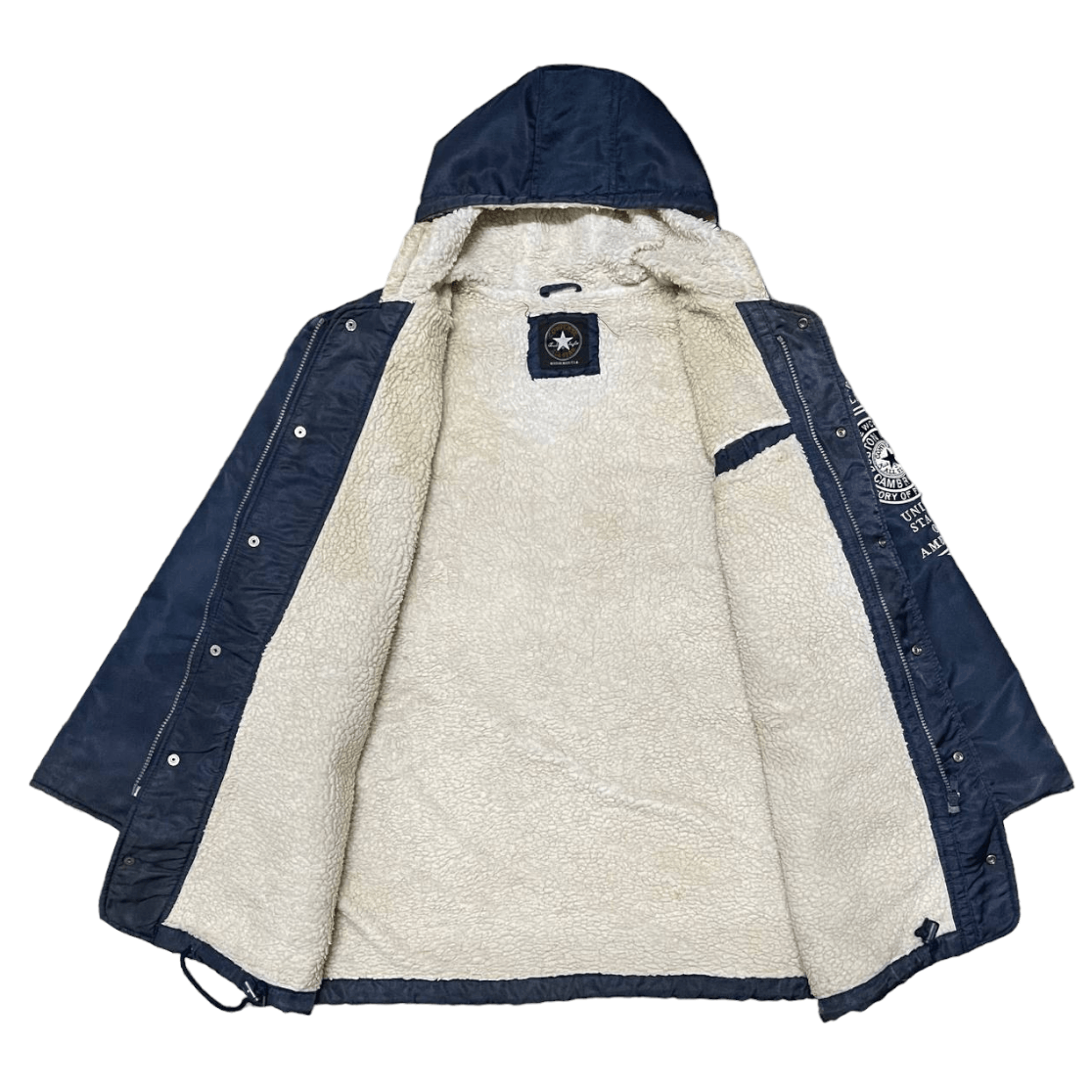 Converse Vintage Converse Chuck Taylor Coach Jacket Sherpa Lining Size US M / EU 48-50 / 2 - 16 Thumbnail