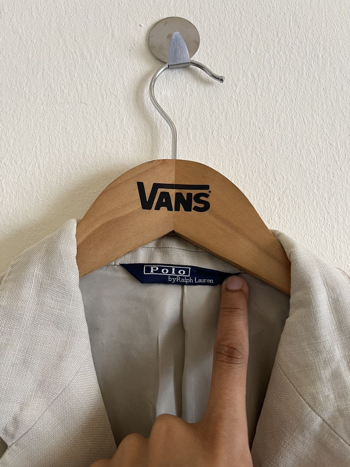 Polo Ralph Lauren × Ralph Lauren Polo Ralph Lauren Blazer Distressed Rare Size L / US 10 / IT 46 - 4 Thumbnail
