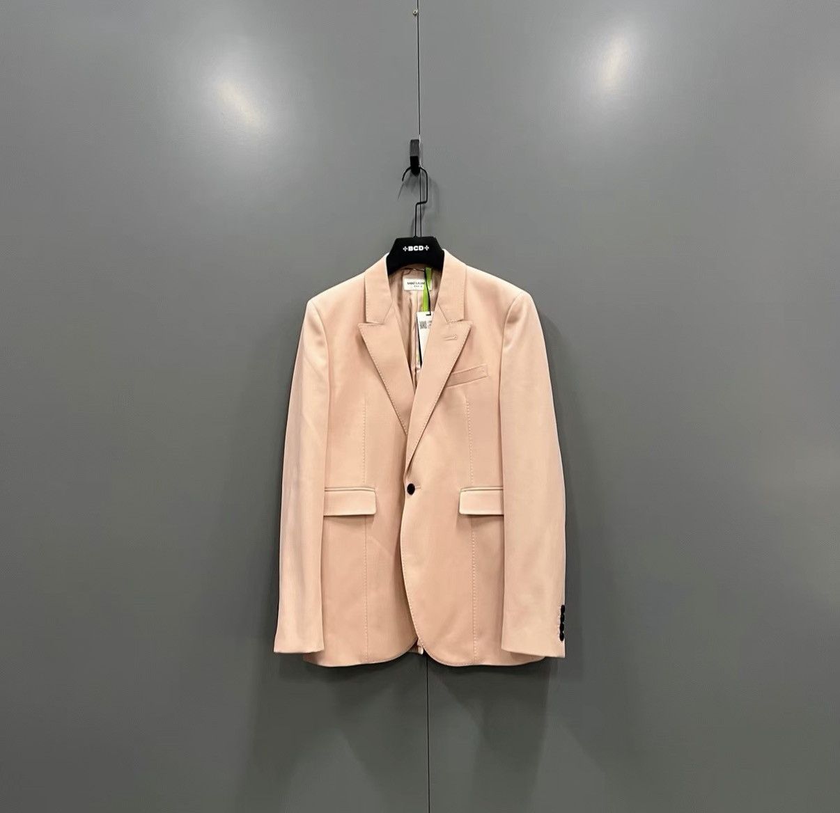Saint Laurent Paris Saint Laurent SLP Pink Lapel Casual Blazer J41 Size L / US 10 / IT 46 - 1 Thumbnail