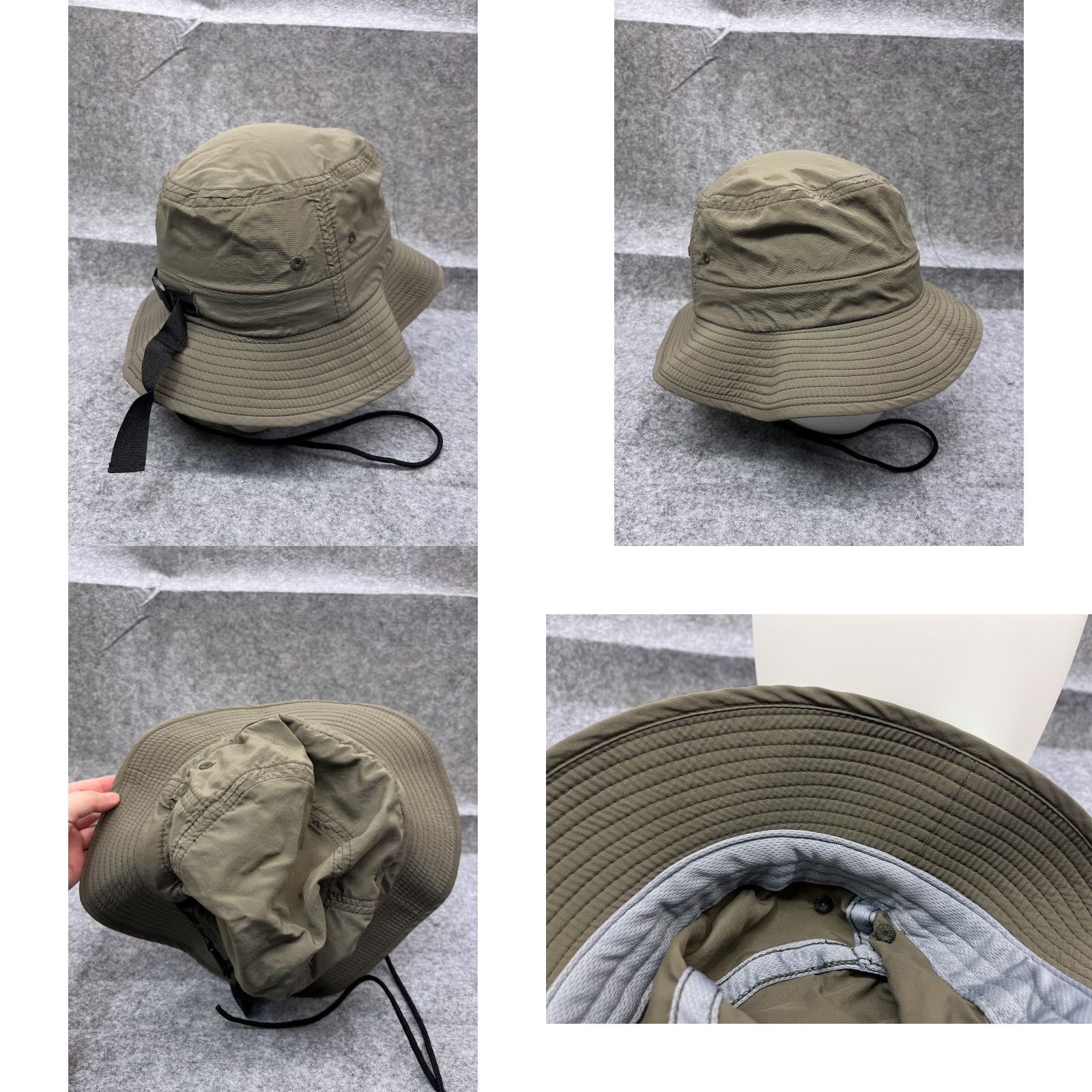 Vintage GoldCoast Sunwear Hat Adult One Size Green Cotton Polyester Fish Camp Sun Hat Camp Fishing Hunting Logo Casual Travel Workwear Mens Size ONE SIZE - 8 Thumbnail