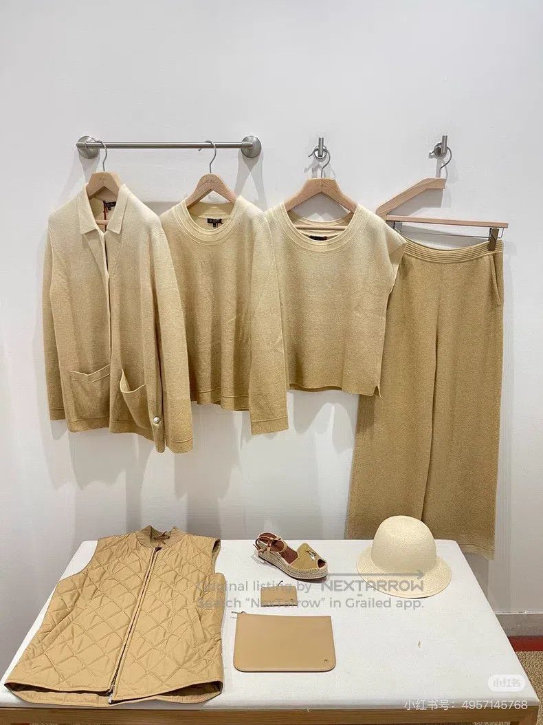 Loro Piana Loro Piana Yellow Gradient Cashmere Knit Cardigan Coat Size M / US 6-8 / IT 42-44 - 7 Thumbnail