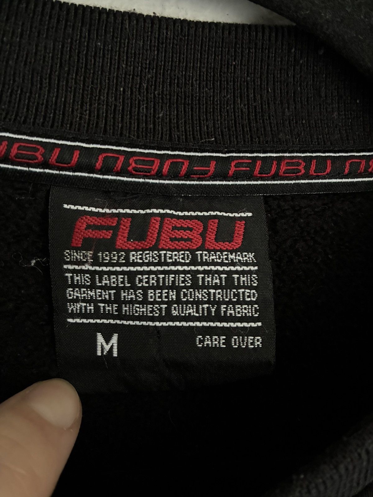 Fubu FUBU crewneck OG usa Vintage 90s rap baggy skate y2k Size US M / EU 48-50 / 2 - 4 Thumbnail