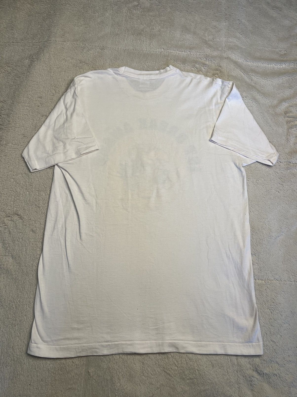 Fruit Of The Loom Vintage 90 Fruit Of Loom NCAA Kansas Jayhawks Tennis T Shirt Size US XL / EU 56 / 4 - 4 Thumbnail