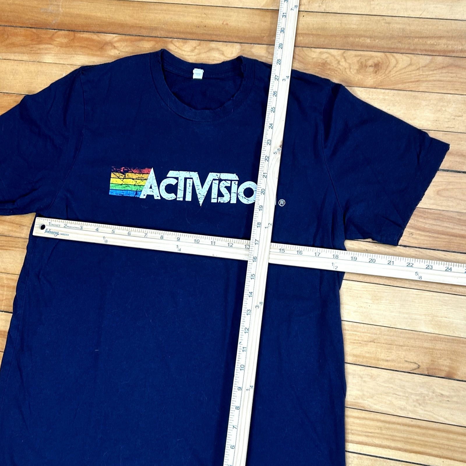 Vintage Modern Activision Video Game Black Shirt Large Size US L / EU 52-54 / 3 - 3 Thumbnail