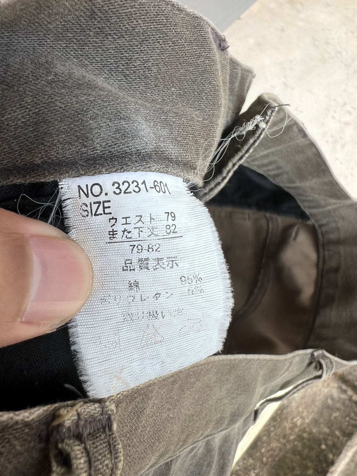 Vintage Thrashed Faded Modern Distressed Baggy Cargo Pant Size US 30 / EU 46 - 7 Thumbnail